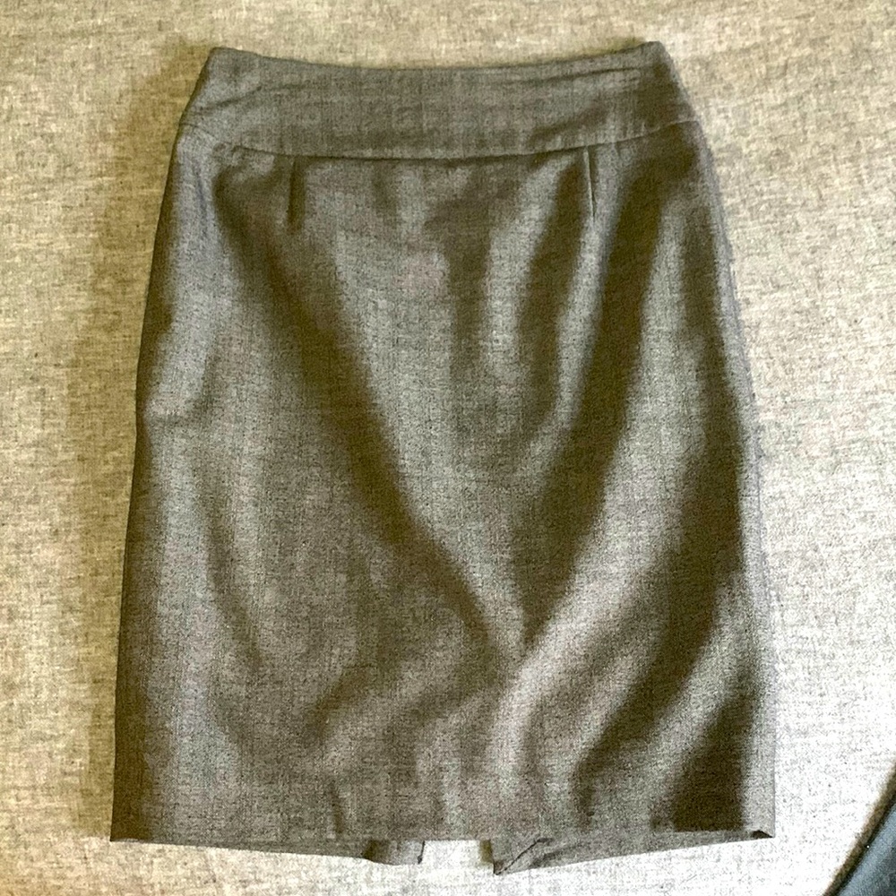 Dark Grey Pencil Skirt Size 4